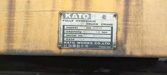 Japan Kato NK-250E NK-500E NK-800E 80T Lkw-Kran Mobilkran QY25K QY25KA QY50KA QY50K QY70K QY70KA QY100K STC500 in Shanghai verwendet