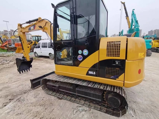 Gebrauchtes CAT 305.5 306 Bagger mit 0,31 m3 Eimerkapazität und 6000 KG Maschinengewicht
