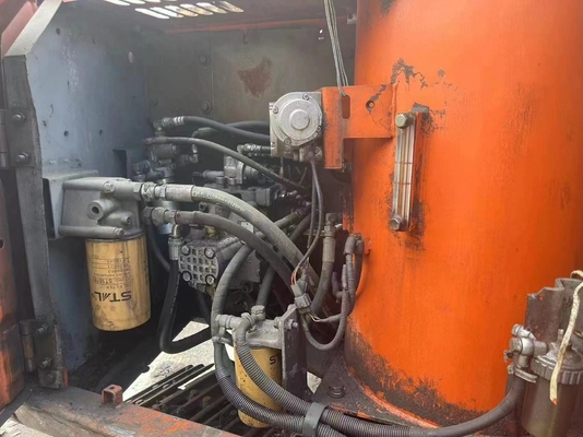 Baustoffgeschäfte verwendet HITACH ZX120 Bagger für Ihre Baustelle