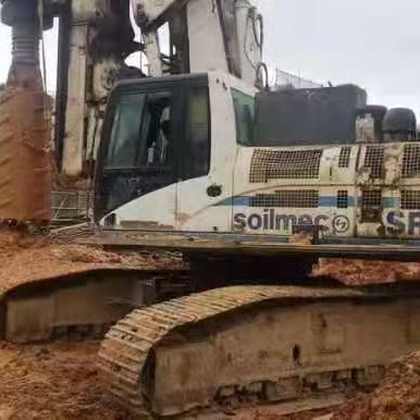 Gebraucht, italienisch gefertigt Soilmec SR60 SR65 SR70 SR80 SR80C Dreh-Rig erschwinglich und langlebig