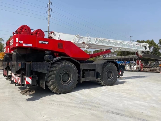 50 TON Nennlastkran TR500EX mit MOOG-Hydraulikzylinder