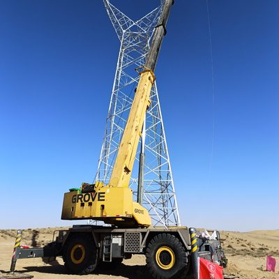 Top- Grove 9130E 120T Krachkranich für schwieriges Gelände