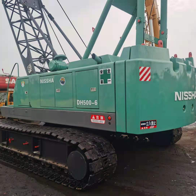 50 Tonnen HITAC KOBEL NISSHA Kh180 p h7050 DH500-6 Crawler Crane mit Isuzu-Motor 2010 Jahr