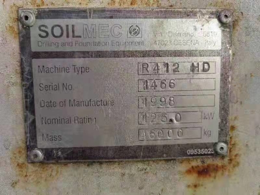 CAT Motor Italien Soilmec SR-60 SR-70 SR-80C R-516 R-622 R-412 RIG Gebrauchtes Bohrgerät