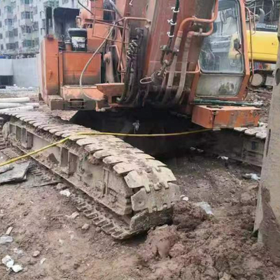 Soilmec SR-80C SR-80 SR-70 SR-60 SR-65 Bohrgerät mit Kran und Hitachi KH125