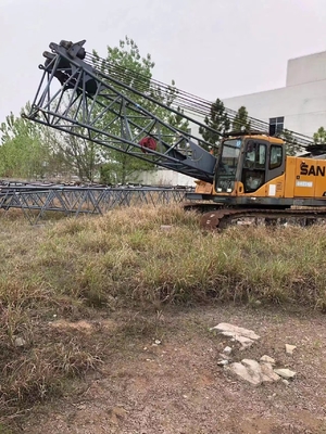 Baustoffgeschäfte benötigen für große Projekte einen gebrauchten Crawler Crane SCC550E