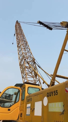 Gebrauchtes XCMG 55T 80T QUY55 QUY50-II QUY80 Crawler Crane mit Max. Hebhöhe 50M