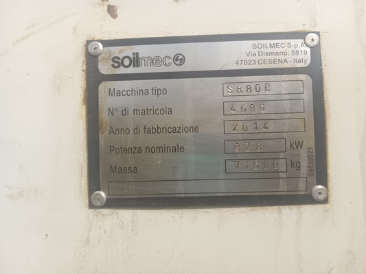 Diesel Soilmec SR-80C R-516 R-622 Rotationsanlage für Energiegewinnung in gutem Zustand