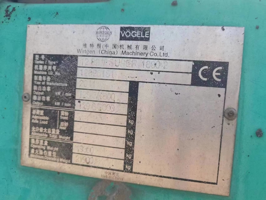 Huade Hydraulic Valve Verwendet Asphalt Paver VOGEL 1800-2 für Max.