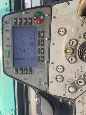 Top- und Huade-Hydraulikpumpe Gebrauchtes Asphaltpflaster VOGEL 1800-2 Pflastergeschwindigkeit 0-10 M/min