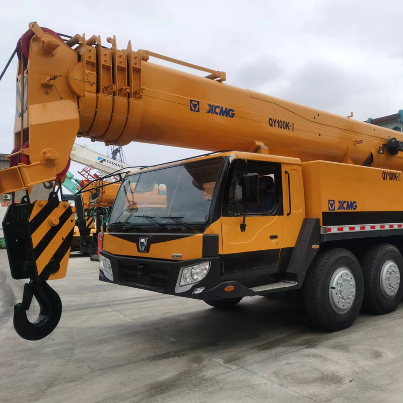 MOOG Hydraulikzylinder und Eaton Hydraulikpumpe Gebrauchtwagen Kran QY100K zu erschwinglichen Preisen