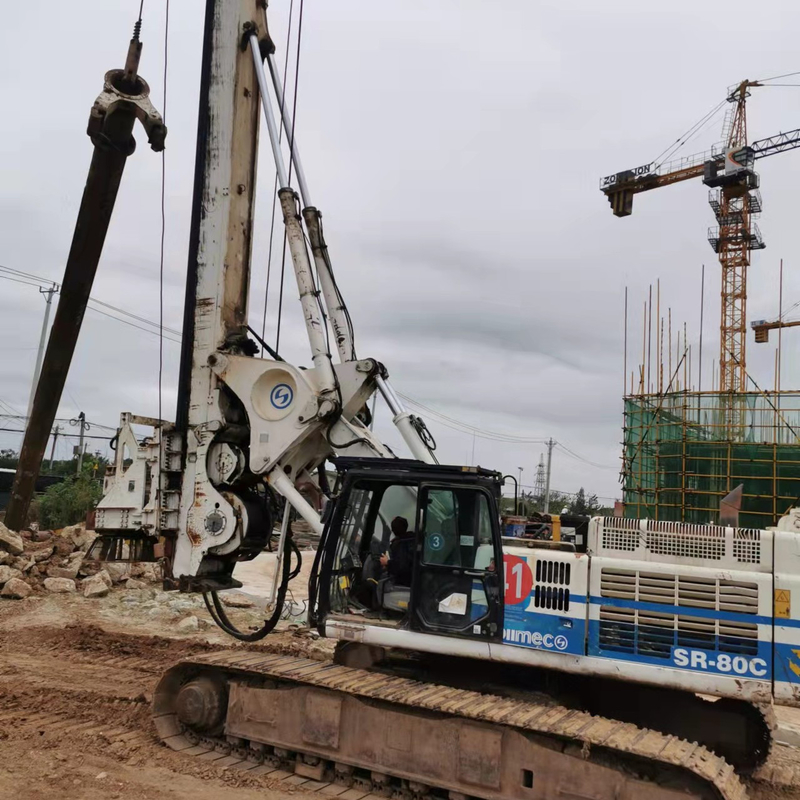 Bohrdurchmesser 2,5 m Soilmec SR-60 SR-65 SR-70 R-516 R-622 Rotationsanlage Hergestellt in Italien