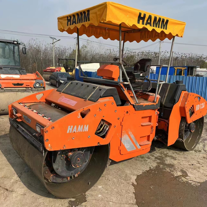 18000 KG Vibrationswalze HD110 HD128 HD138 HD90 Modelle aus Deutschland in Shanghai verwendet
