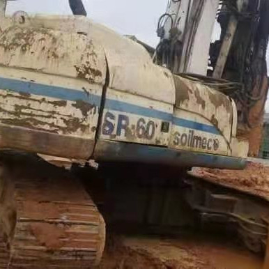Gebraucht, italienisch gefertigt Soilmec SR60 SR65 SR70 SR80 SR80C Dreh-Rig erschwinglich und langlebig