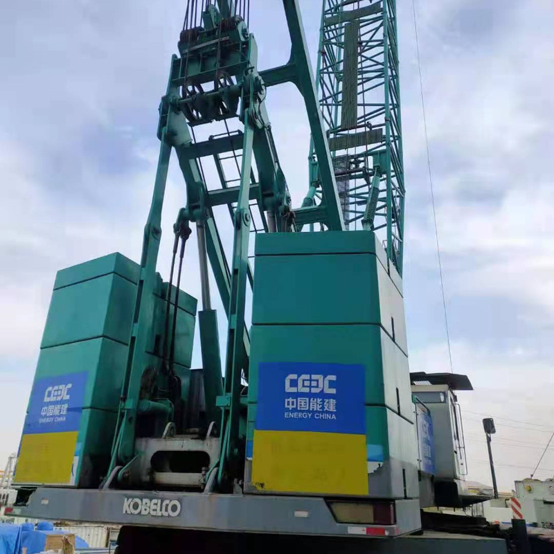 Kh180-3 kh300 kh150 80t 50t Crawler Crane mit Isuzu-Motor für Videotechnische Unterstützung