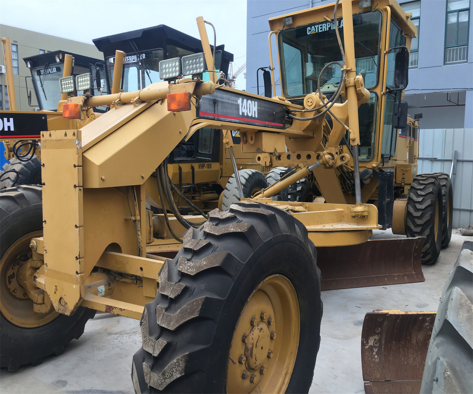 14000 KG Gebrauchtmotor-Graderer 140H 140G 140K mit 3000 Arbeitsstunden