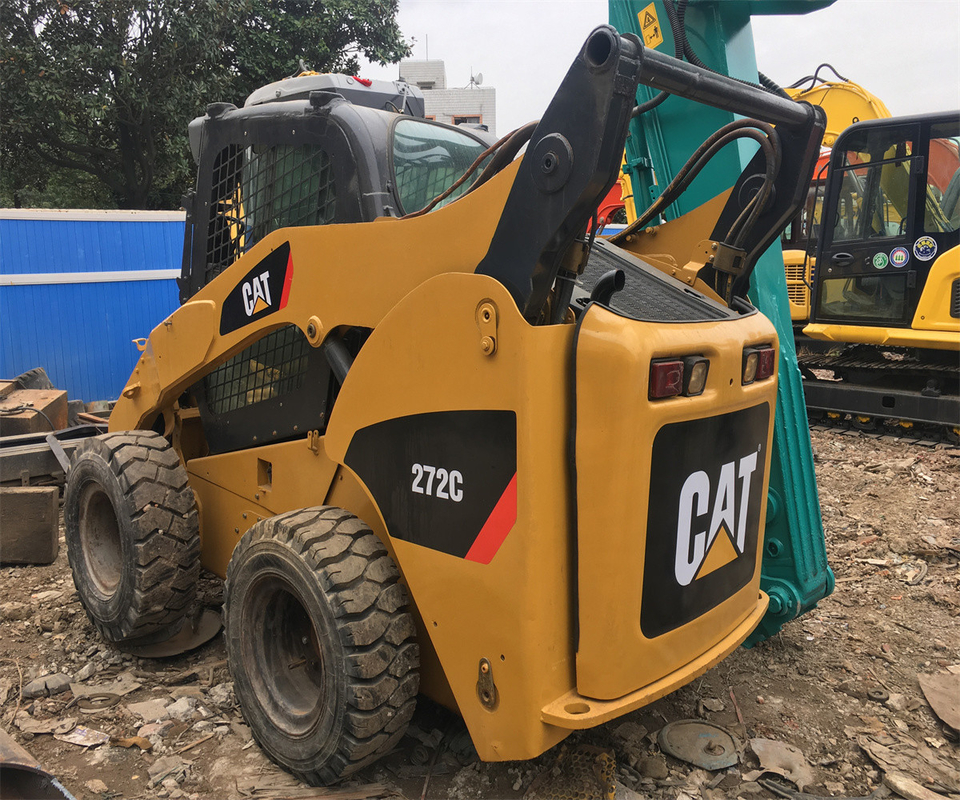 2014 CAT 272C Gebraucht-Skid Steer-Lader erschwingliche Wahl für Bergbau und Energiebedarf